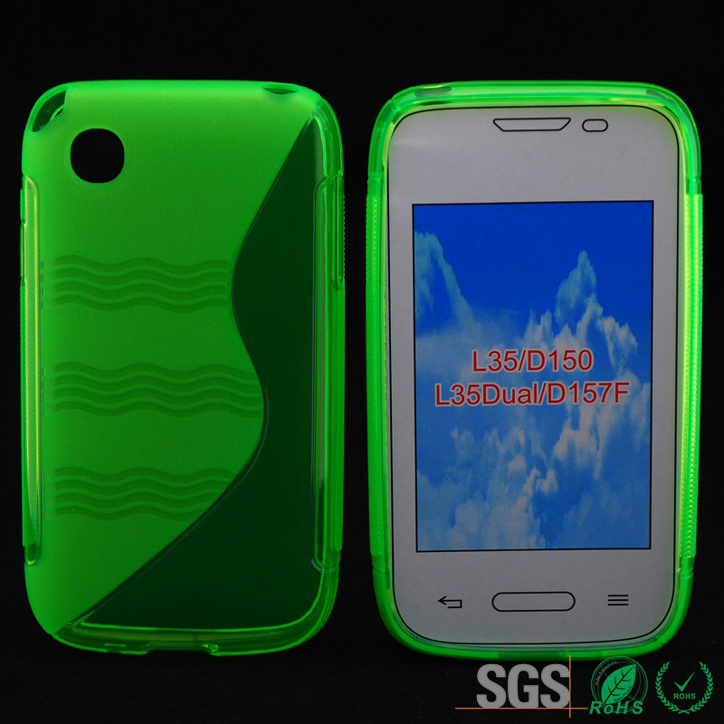 Plastic S Line Phone Case for LG L35 D150