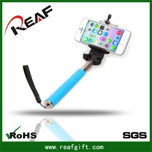 Colorful Smartphone Monopod Selfie Stick, Handheld Monopod for Camera