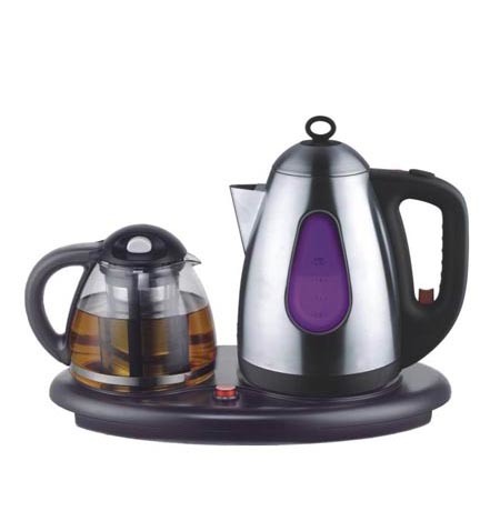 Stainless Steel Electric Kettle Set