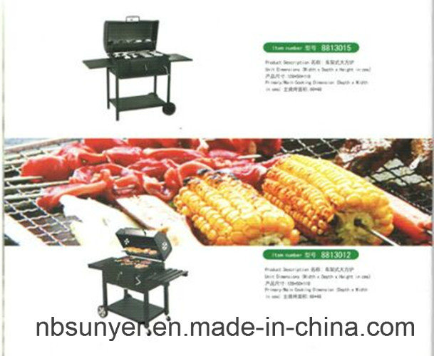 Barrow Shape Big Square Stove for BBQ