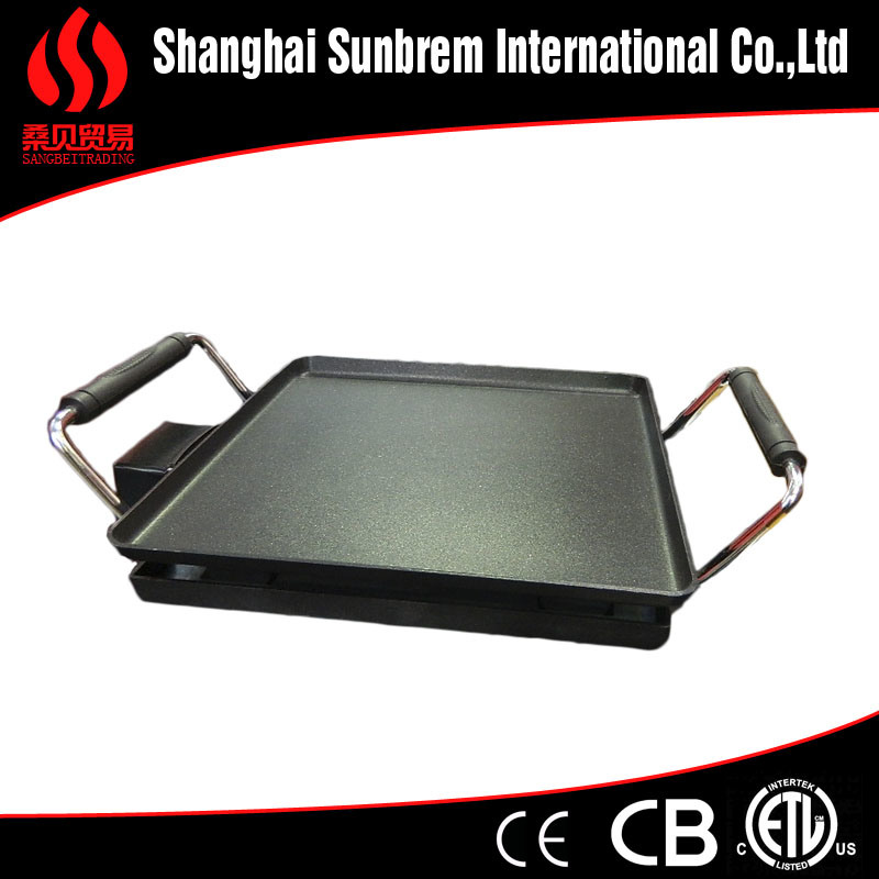 Aluminum Ceramic Coating Electric Griddle Kitchen Appliance