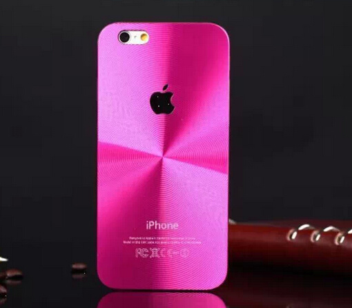 Luxury Hard Aluminum Metal + Hard PC Mobile Phone Cover for iPhone