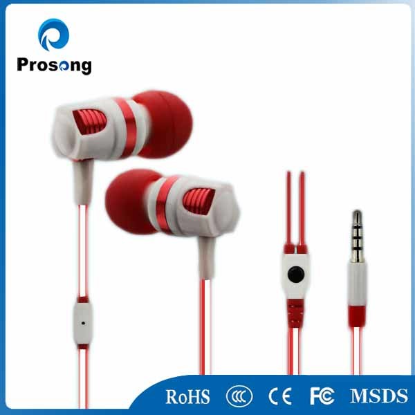 High Sound Quality Braided Fabric Cord Earphone