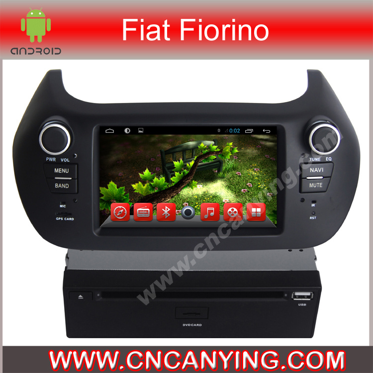 Car DVD Player for Pure Android 4.4 Car DVD Player with A9 CPU Capacitive Touch Screen GPS Bluetooth for FIAT Fiorino (AD-6220)