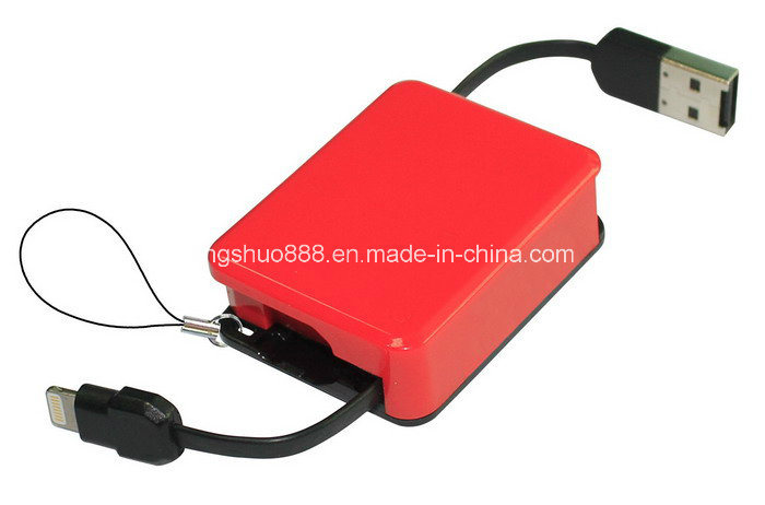 Mfi Approved Retractable Data Cable (CA-UL-014)