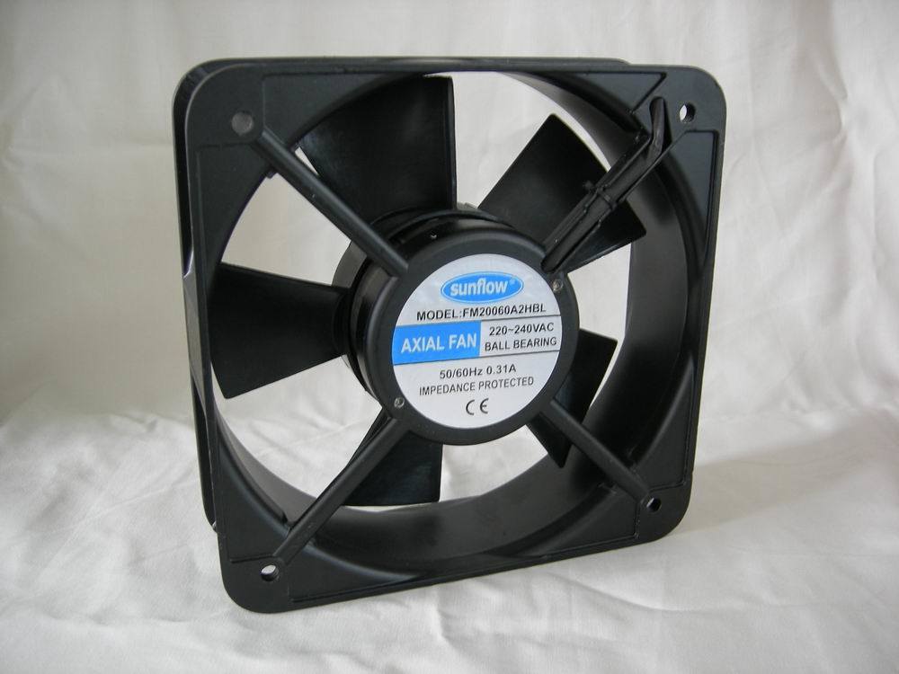 AC Axial Fan 200x200x60mm Square