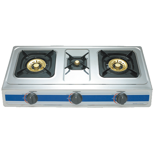 3-Burner Staniless Table Gas Stove (T-A3011) 