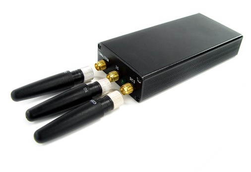 Portable GPS + Cell Phone Mobile Phone Jammer