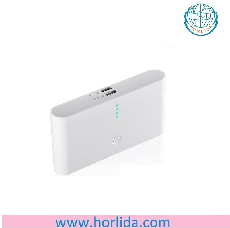 Dual USB Port High Efficiency Power Bank with LED Indication