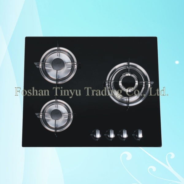 Gas Stove/Glass Three Gas Burner (TY-BG3001)