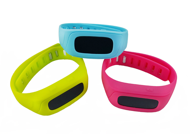 Bright Sport Wristband with Remote Camera Pedometer