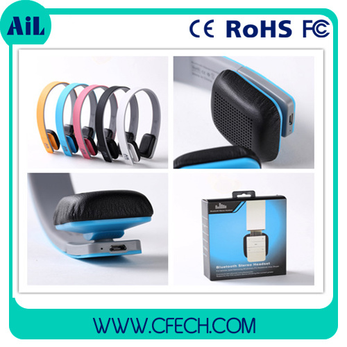 2015 Promotional Bluetooth Headset/ Wirelessheadphone/ Hand Free Function Earphone