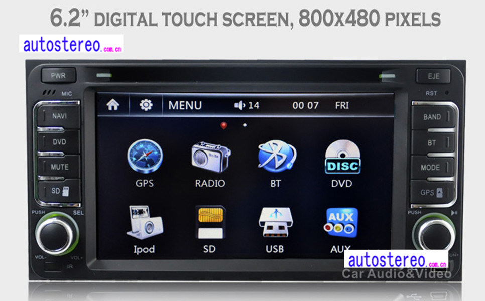 Car Radio Player for Toyota Prado Camry Set Top Box