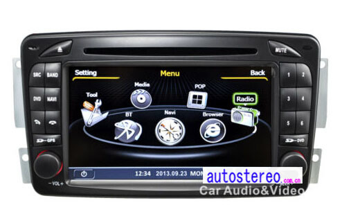 Car Stereo GPS Headunit Multimedia DVD Player for Mercedes-Benz Vaneo Vito