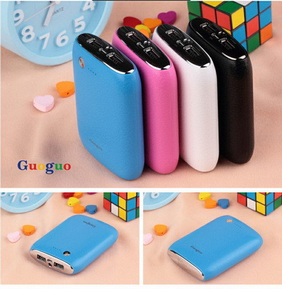 New Premium Leather Effet Power Bank 8000mAh / 8800mAh/10400mAh