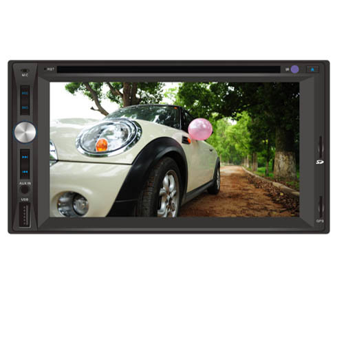 Double DIN Car DVD Player with GPS, Bluetooth, TV (6017)