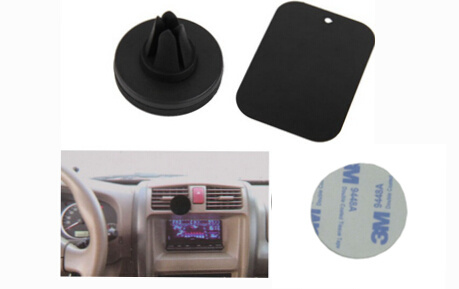 Universal Car Air Vent Mount Stand Magnetic Pad Holder for Mobile Cell Phone GPS