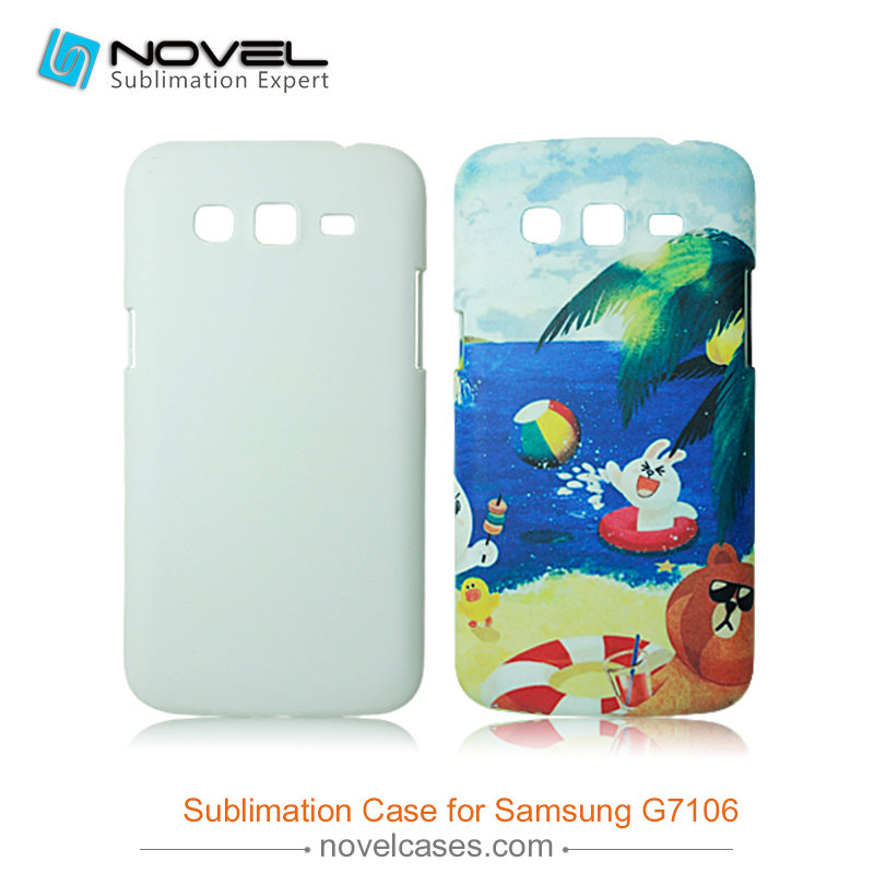 3D DIY Sublimation Mobile Plastic Phone Cover for Samsung Galaxy Grand 2 G7106