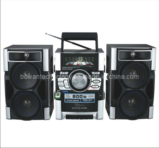 FM/AM/SW1-2 4 Band Radio Cassette Music Player (BW-980U)