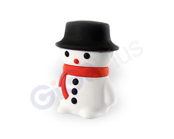 Rubber USB Flash Drive (RB-SNOWMAN)