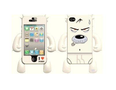 Robotector Silicon Case for iPhone 4