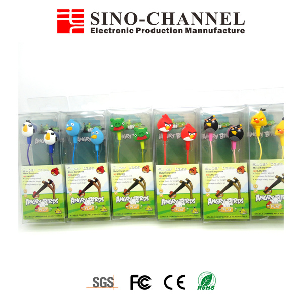 Fashion Free Sample Animal Earphone