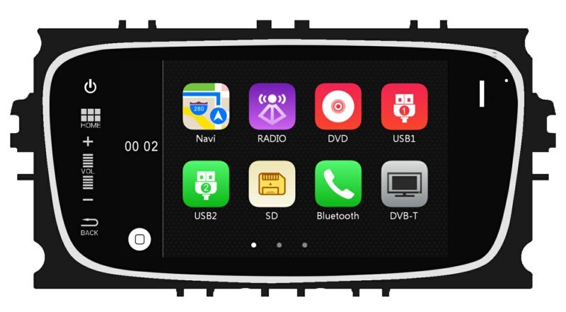 Serves Car DVD Player for Ford Focus (2010-2011)