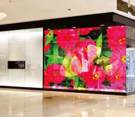 High Brightness Indoor Transperent LED Display