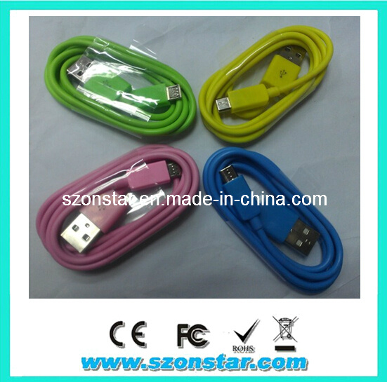 Colorful Mobile USB Cable for Mobile Phone