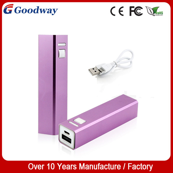 Wholesale 2600mAh Portable Battery Mobile Phone Charger