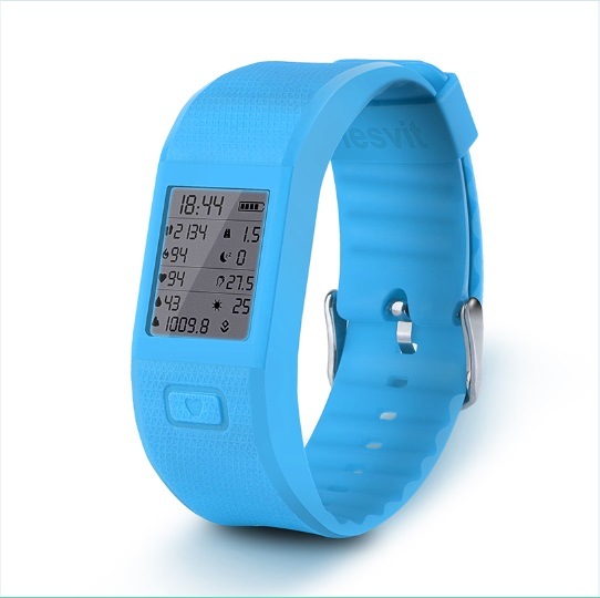 Hesvit S3 Bt4.0 Smartband Tracker, Automatic Activity Fitness Tracker - Blue