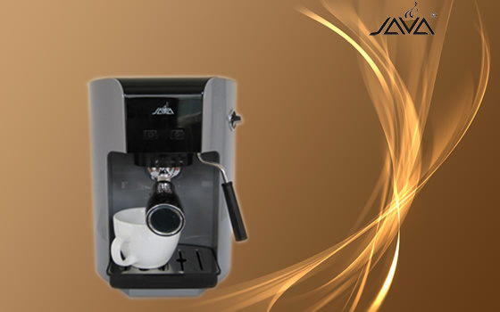 White/Grey/Silver Espresso Coffee Maker