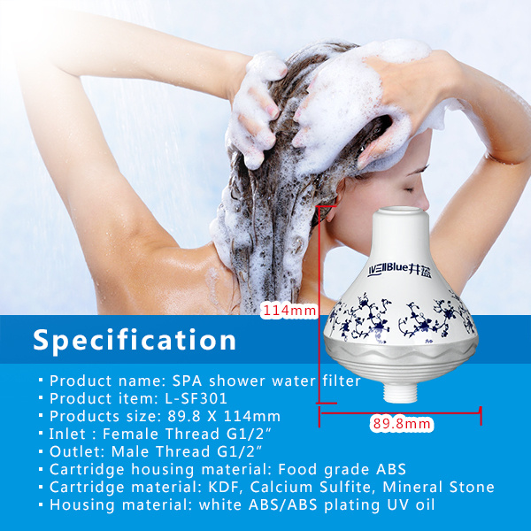 Bath Water Filter Purifier for Home Use