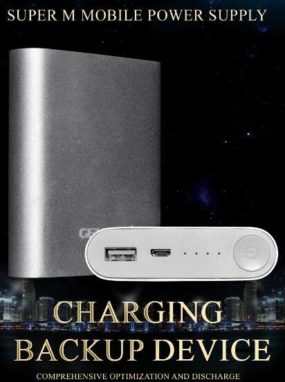 Genai E100 High Power Bank 11000 mAh High Capacity Mobile Phone Power Bank Portable Charger