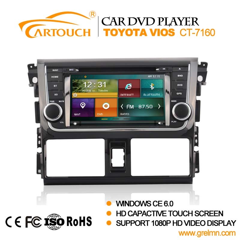 Car DVD Player for Toyota Vios 2014