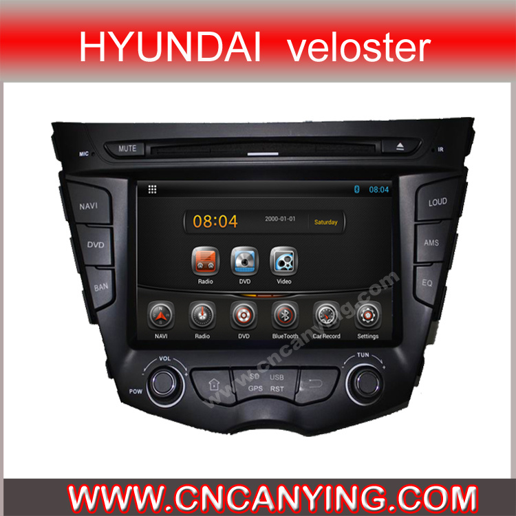 Car DVD Player for Pure Android 4.2.2 Car DVD Player for Hyundai Veloster with A9 CPU Capacitive Touch Screen GPS Bluetooth (AD-7159)