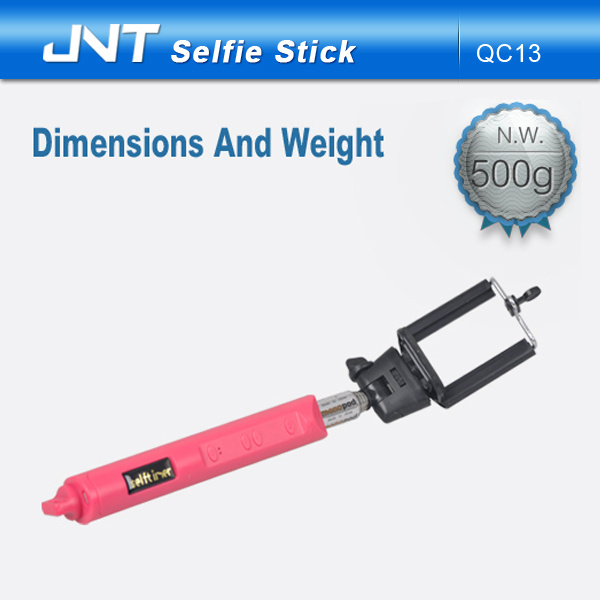 2015 Hot Camera Trwholesale Extendable for iPod Monopod Selfie Stick