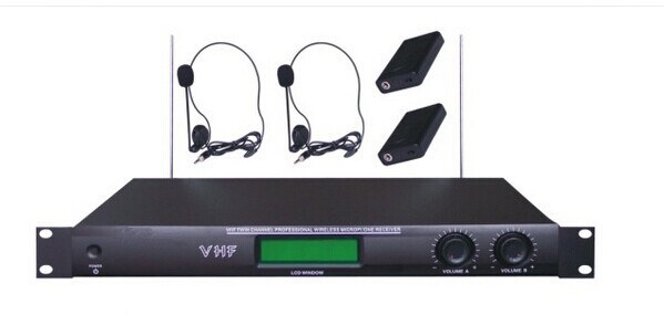 Professional Headworn Microphone VHF Microphone