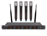 Tymine Professional UHF Four Channel Wireless Microphone