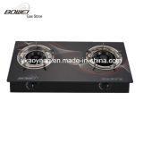 Hot Design 2 Burner Glass Top Gas Stove