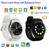 Round Screen Bluetooth Smart Watch with SIM Card Slot (G3)