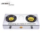 Stainless Steel Double Burner Gas Stove