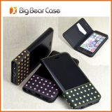 Flip Leather Cover for iPhone 6 Plus Phone Case