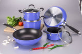 Purple Outside Looking Aluminum Cookware Set