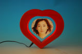 Floating Heart-Shaped Photo Frame