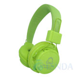 Memory Card FM Radio Earphone Headset