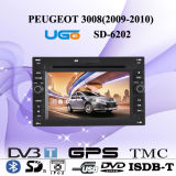 3008 Car DVD GPS Player for Peugeot (SD-6202)