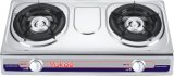 2 Burner Stainless Steel Gas Stove