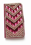 Elegant Diamante Mobile Phone PU Cover