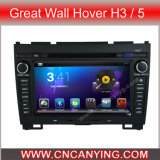 Car DVD Player for Pure Android 4.4 Car DVD Player with A9 CPU Capacitive Touch Screen GPS Bluetooth for Great Wall Hover H3 / 5 (AD-7701)